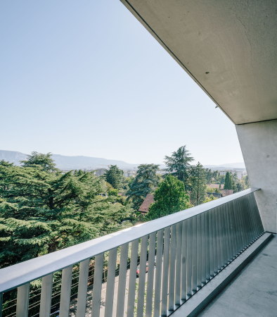 Architektur, Baunetz, Meldung, News, Architecture, Jolimont, NOMOS, Schweiz, Swiss, Genf, Geneva, Wohnungsbau, Wohnhaus, Haus, House, Apartmenthouse, Gartenstadt, Grn, Villa, Stadtvilla, Terrasse, BIenenstock, hive, Eisengelnde, Betonmodul, Fertigteil, Fassade, Animierung, Facettierte Fassade, Transparenz, Lichtspiel, Bodentiefe fenster, Wohnungstypen, zweiseitige belichtung, Auenterrasse, Garten, Gebude-villa, Building-villa, Imagen Subliminal, Miguel de Guzmn