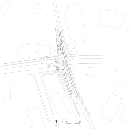 Baunetz, Architektur, Rosheim, Frankreich, Elsass, Reiulf Ramstad, RAA, Parenthse Paysage, Chemin des Carrieres, Plan, Bauvorhaben, Pavillions, Landschaftsgestaltung, Wanderweg, Erholung, Wettbewerb, 2016, Stahl, Cortenstahl, Holz