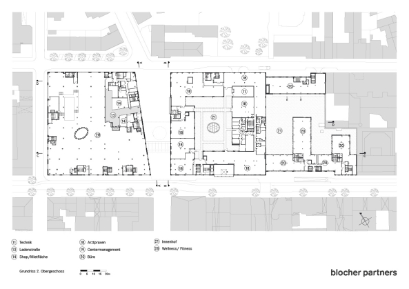 Baunetz, Meldung, Architektur, architecture, germany, Deutschland, Mannheim, Q6 Q7, Mall, Einkaufszentrum, Premiummall, multifunktional, Stadtquartier, mixed-use, building, Blocher, Blocher partners, shopping, Glasdach, glas roof, city, Innenstadt, HG Esch