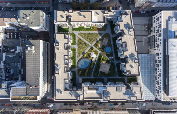 Baunetz, Meldung, Architektur, architecture, germany, Deutschland, Mannheim, Q6 Q7, Mall, Einkaufszentrum, Premiummall, multifunktional, Stadtquartier, mixed-use, building, Blocher, Blocher partners, shopping, Glasdach, glas roof, city, Innenstadt, HG Esch