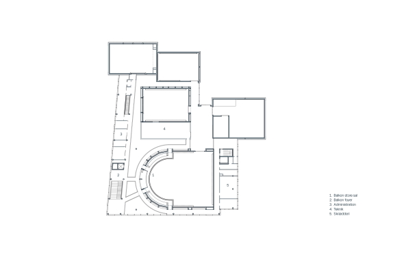 Vendsyssel Theatre, Hjrring, Theater, 2017, Neubau, Fertigstellung, Schmidt Hammer Lassen, SHL, Fassade, Glas, bunt, pastell, Music hall, Black Box, Rehearsal hall, Musik, Auditorium, Kopenhagen, Gade & Mortensen Akustik A/S AIX Arkitekter AB, Filippa Berglund, scenography, architect maa, Arkitekfirmaet Finn stergaard A/S, Adam Mrk