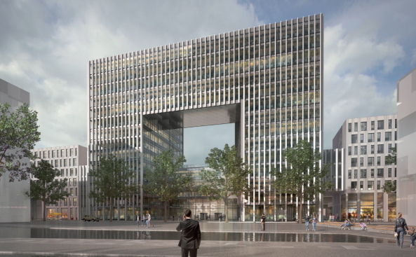 Baunetz, Meldung, Architektur, architecture, Deutschland, Germany, 2017, ASTOC, Barkow Leibinger, Diener & Diener, KAWAHARA KRAUSE, LAVA, LOVE,  Sauerbruch Hutton, Drees & Sommer, Regula Lscher, Ephraim Gothe, Thomas Bergander, gmp, Gerkan Marg, EM2N, Eller + Eller, Quartier Heidestrae, Berlin, Heidestrae, Hauptbahnhof, main station, Stadtentwicklung, urban development, Bro, offices, Bahn, Gleise, tracks, railroad, Perleberger Brcke, Moabit, Wettbewerb, competition, results, Ergebnisse, Europacity