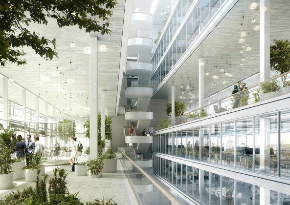 Baunetz, Meldung, Architektur, architecture, Deutschland, Germany, 2017, ASTOC, Barkow Leibinger, Diener & Diener, KAWAHARA KRAUSE, LAVA, LOVE,  Sauerbruch Hutton, Drees & Sommer, Regula Lscher, Ephraim Gothe, Thomas Bergander, gmp, Gerkan Marg, EM2N, Eller + Eller, Quartier Heidestrae, Berlin, Heidestrae, Hauptbahnhof, main station, Stadtentwicklung, urban development, Bro, offices, Bahn, Gleise, tracks, railroad, Perleberger Brcke, Moabit, Wettbewerb, competition, results, Ergebnisse, Europacity