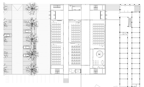 Baunetz, Meldung, Architektur, architecture, Deutschland, Germany, Stuttgart, Berger Rcker, Niels Schubert, Oliver Rieger, Hochschule fr Technik, Architekturfakultt, Sichtbeton, concrete, exposed, Glas, glass, Aluminium, 2017