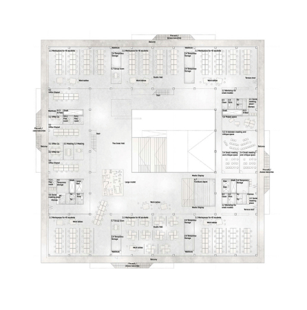 Architektur, Architecture, baunetz, meldung, news, nachricht, wettbewerb, competition,wettbewerbsergebnis, result, architekturschule, school of architecture, d�nmark, danien, aarhus, new aarch, Vargo Nielsen Palle, Brian Vargo, Jonas Snedevind Nielsen, Mathias Palle, ADEPT, Atelier Lorentzen Langkilde, BIG, Bjarke Ingels, Erik Giudice Architecture, Lacaton & Vassal, BESSARDs' Studio, Siegesentwurf, Gewinnerprojekt, flexible Structure, structure, flexibility, fabric character, kulturelles Zentrum, Vision, Torben Nielsen