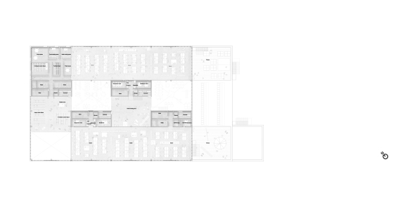 Architektur, Architecture, baunetz, meldung, news, nachricht, wettbewerb, competition,wettbewerbsergebnis, result, architekturschule, school of architecture, dnmark, danien, aarhus, new aarch, Vargo Nielsen Palle, Brian Vargo, Jonas Snedevind Nielsen, Mathias Palle, ADEPT, Atelier Lorentzen Langkilde, BIG, Bjarke Ingels, Erik Giudice Architecture, Lacaton & Vassal, BESSARDs' Studio, Siegesentwurf, Gewinnerprojekt, flexible Structure, structure, flexibility, fabric character, kulturelles Zentrum, Vision, Torben Nielsen