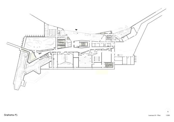 Baunetz, Meldung, Architektur, architecture, Snhetta, Casson Mann, Szenographie, Landschaft, scenography, landscape, France, Frankreich, Lascaux, Montignac, Hhle, cave, Museum, Interieur, interior, Museumspdagogik, Vermittlung, Hhlenmalerei, cave art, tourism, Tourismus, Boegly, Gracia, Eric Sol, Dan Courtice, replica, Reproduktion, Immersion, immersive, Inszenierung