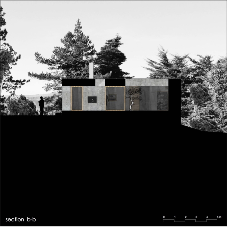 Baunetz, Meldung, Architektur, architecture, Hannes Henz, Wespi, de Meuron, Romeo, Wespi de Meuron Romeo, Basel, Baselland, Einfamilienhaus, Villa, residential, Swiss, house, Tessin, Ticino, Caviano, concrete, beton brut, sichtbeton, Waschbeton, Holz, wood, Estrich, Rauputz, rough plaster