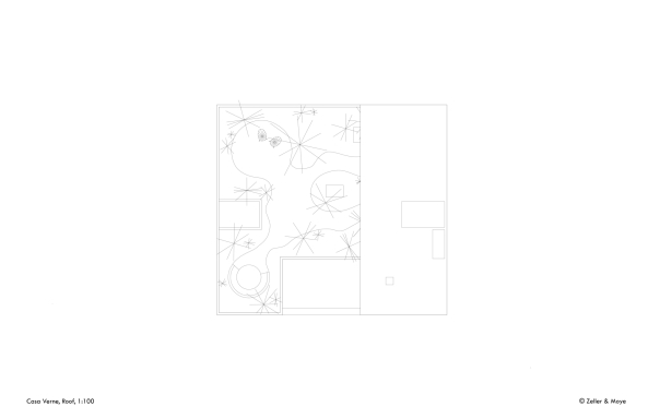 Christoph Zeller, omar munoz, juan carlos garza, moye, zeller&moye, casa verne, haus, wohnhaus, mexiko, mexico, mexico city, wei, grn, garten, dachgarten, wnde, walled garten, wohnzimmer, beton, stadt, urban, garten, marmor, holz, eiche, terrazzo