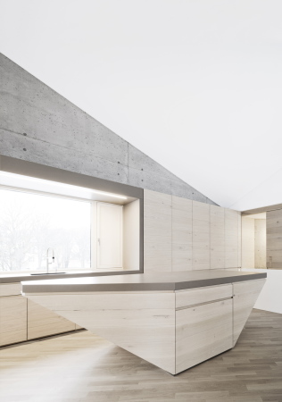 Wohnhaus aus D�mmbeton von Steimle Architekten