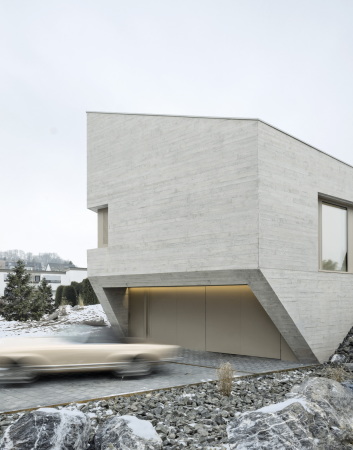 Wohnhaus aus D�mmbeton von Steimle Architekten