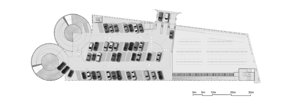 baunetz, architecture, architektur, meldung, nachricht, news, MoederscheimMoonen Architects, noorderhaven, hauptbahnhof, Ijssel, wohnareal, p+r, park + ride, industriehalle, holz, holzfassade, holzlatten, transparenz, natrliche Belihtung, belftung, satteldachhaus, fugngerzone, parkplatz, Harry Noback, Bart van Hoek