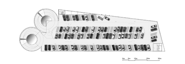 baunetz, architecture, architektur, meldung, nachricht, news, MoederscheimMoonen Architects, noorderhaven, hauptbahnhof, Ijssel, wohnareal, p+r, park + ride, industriehalle, holz, holzfassade, holzlatten, transparenz, natrliche Belihtung, belftung, satteldachhaus, fugngerzone, parkplatz, Harry Noback, Bart van Hoek