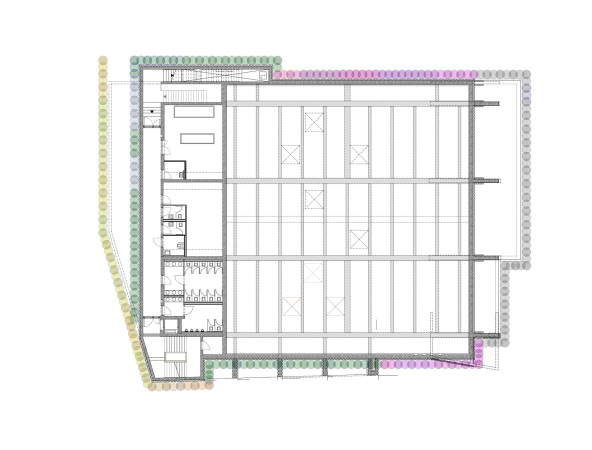 Baunetz, Meldung, Architektur, architecture, Peeck.Daam, Bamberg, M�nchen, Bayern, Bavria, Deutschland, Germany, Munich, Erzbistum, Schule, school, Gymnasium, Realschule, Turnhalle, unterirdisch, Maria Ward, Maria-Ward-Schulen, Erweiterung, Bauen im Bestand, Altstadt, historic city, Kreuzgang, Hof, courtyard