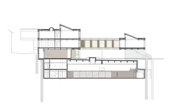 Baunetz, Meldung, Architektur, architecture, Peeck.Daam, Bamberg, Mnchen, Bayern, Bavria, Deutschland, Germany, Munich, Erzbistum, Schule, school, Gymnasium, Realschule, Turnhalle, unterirdisch, Maria Ward, Maria-Ward-Schulen, Erweiterung, Bauen im Bestand, Altstadt, historic city, Kreuzgang, Hof, courtyard