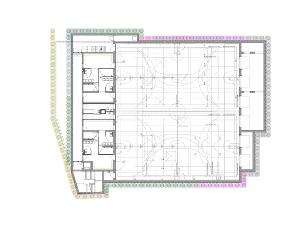 Baunetz, Meldung, Architektur, architecture, Peeck.Daam, Bamberg, M�nchen, Bayern, Bavria, Deutschland, Germany, Munich, Erzbistum, Schule, school, Gymnasium, Realschule, Turnhalle, unterirdisch, Maria Ward, Maria-Ward-Schulen, Erweiterung, Bauen im Bestand, Altstadt, historic city, Kreuzgang, Hof, courtyard