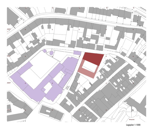 Baunetz, Meldung, Architektur, architecture, Peeck.Daam, Bamberg, Mnchen, Bayern, Bavria, Deutschland, Germany, Munich, Erzbistum, Schule, school, Gymnasium, Realschule, Turnhalle, unterirdisch, Maria Ward, Maria-Ward-Schulen, Erweiterung, Bauen im Bestand, Altstadt, historic city, Kreuzgang, Hof, courtyard