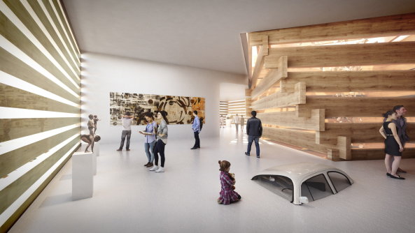 Eskisehir, Museum, Holz, Neubau, Fertigstellung, The Odunpazari Modern Art Museum, Kengo Kuma, Kengo Kuma & Associates, Turkey, Trkei, Eskişehir, Planung Entwurf, Design, 2017, Holzbau, wood,