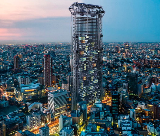 Anerkennung: �Pod Vending Machine Skyscraper� von Haseef Rafiei