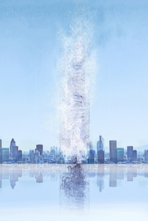 Anerkennung: �Data Cemetery Skyscraper� von Joanna Targowicz, Mateusz Binkowski