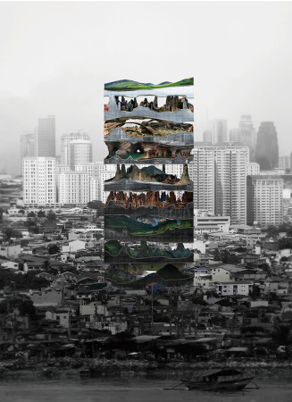 2. Preis: �Vertical Factories in Megacities� von Tianshu Liu, Linshen Xie