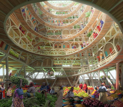 1. Preis: �Mashambas Skyscraper� von Pawel Lipinski, Mateusz Frankowski