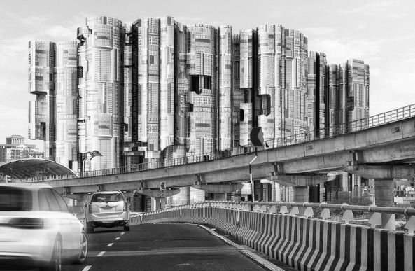 Anerkennung: �City Skyscraper� von Jitendra Sawant