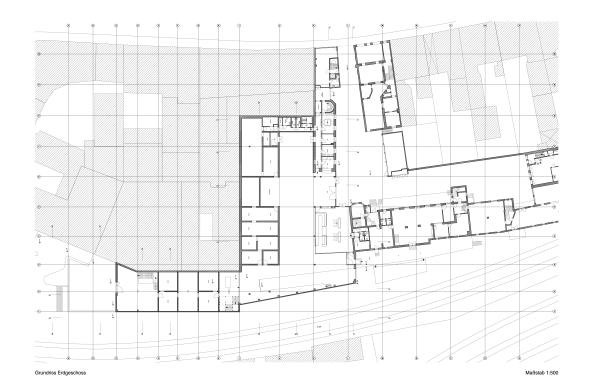 Baunetz, Architektur, Meldungen, Projekte, Sieber Architekten, Sammlung Philara, Dsseldorf, Nordrhein-Westfalen, Flingern, Umbau, Bauen im Bestand, Glasfabrik, Kunstmuseum, Ausstellungszentrum, Zeitgenssische Kunst, Fabrikhalle, White Cube, Blockrandbebauung, Stahlbeton, Skelettbauweise