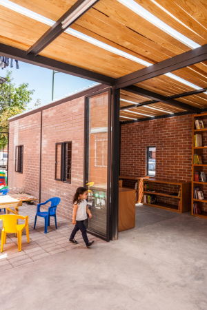 Baunetz, Meldung, Architektur, Mexiko, Mexiko-Stadt, Mexico City, Reorganization of Space, Common Space, Umstrukturierung, Grten, Hinterhof, Rozana Montiel, Alin V. Wallach, Comun unidad, Common Unity, Library, rehabilitaton of public space, Azcapotzalco, Wohnsiedlung, san Pablo Xalpa