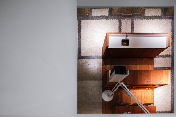 Bezuidenhoutseweg 30, KAAN Architecten, Neubau, Umbau, Fertigstellung, transformation, new building, office, Braaksma & Roos Architectenbureau, Holz, Stein, Leder, drehbare Fenster, Mosaik, Innenhof, Niderlande, 2017, Public Private Partnership, Baunetz, Baunetz-Meldung, Architektur, Architekt, architect, architecture, Architekt gesucht, Meldungen, architecture-news, Architektur Deutschland, deutsche Architekten, german architecture, young architects