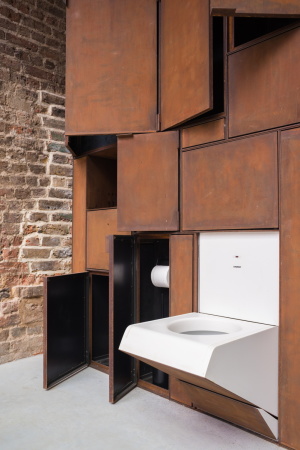 Baunetz, Architektur, Meldungen, Projekte, Gianni Botsford Architects, London, Grobritannien, the layered gallery, Kunstsammlung, Ausstellungsraum, Wintergarten, Cortenstahl, Galerie, Display, Bauen im Bestand, Annex