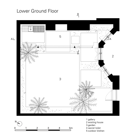 Baunetz, Architektur, Meldungen, Projekte, Gianni Botsford Architects, London, Grobritannien, the layered gallery, Kunstsammlung, Ausstellungsraum, Wintergarten, Cortenstahl, Galerie, Display, Bauen im Bestand, Annex
