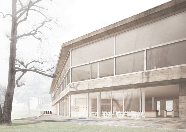 wettbewerb, schwimmhalle, schwimmbad, neubau, erweiterung, schweiz, zrich, luzern, dbendorf, oberdorf, hallenbad, scheune, becken, schwimmbecken, wellness, sauna, spabad, schwimmen, baden, entspannen, Scheitlin Syfrig, Architekten, Markus Schietsch, Archobau, illiz, b+p baurealisation, weberbrunner, Joos&Mathys