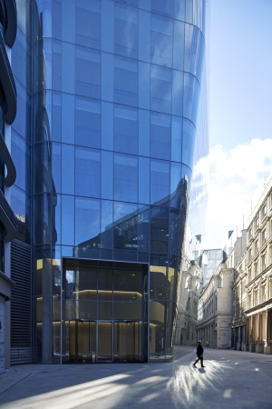 Baunetz, Architektur, Meldungen, Projekte, fletcher priest, London, UK, Gro�britannien, Hochhaus, Angel Court, Opal, Opaleszenz, Bank of England Conservation Area, financial district, B�rogeb�ude, low-energy building, Stanhope, Mitsui Fudosan