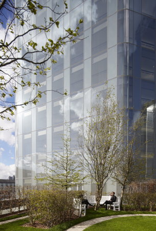 Baunetz, Architektur, Meldungen, Projekte, fletcher priest, London, UK, Grobritannien, Hochhaus, Angel Court, Opal, Opaleszenz, Bank of England Conservation Area, financial district, Brogebude, low-energy building, Stanhope, Mitsui Fudosan