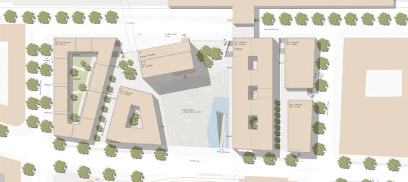 baunetz, architektur, architecture, wettbewerb, competiton, germany, deutschland, heidelberg, stadtviertel, bahnstadt, gterbahnhofsflche, hauptbahnhof, wohngebiet, arbeitsgebeit, wohnungsbauprojekt, umstrukturierungsprojekt, verbindungsglied, baustein, zentrale lage, gustav zech stiftung, einladungswettbewerb, bahnhofsvorplatz sd, gesetzte teilnemher, Franz pasch, winking froh architekten, hpp architekten, ksp, jrgen engel architekten, ap88 architekten, nutzungsmix, wohnen, bro, hotel, geschft, gastronimie, dinestleistung, ideenteil, platzgestaltung, kolonnen, anbindung, stadtloggia, bahnhofsplatz, einzelbaukrper, broflche gewerbeflche, hotelgebude, vertikales akzent, wohnhaus, wohnhof, identitt, fassade, ffetnlciher raum, stdtebauliche mastab, bahnhofsgebude, hochbaurealisierungswettbewerb, auslobung, baubeginn, fertigstellung, 2020