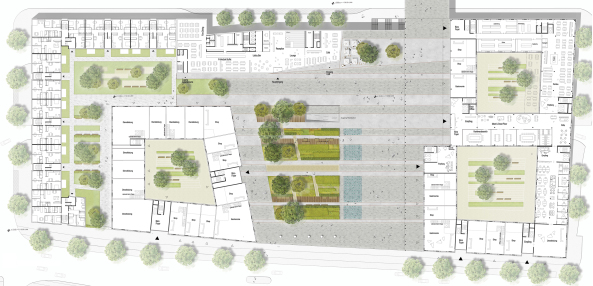 baunetz, architektur, architecture, wettbewerb, competiton, germany, deutschland, heidelberg, stadtviertel, bahnstadt, gterbahnhofsflche, hauptbahnhof, wohngebiet, arbeitsgebeit, wohnungsbauprojekt, umstrukturierungsprojekt, verbindungsglied, baustein, zentrale lage, gustav zech stiftung, einladungswettbewerb, bahnhofsvorplatz sd, gesetzte teilnemher, Franz pasch, winking froh architekten, hpp architekten, ksp, jrgen engel architekten, ap88 architekten, nutzungsmix, wohnen, bro, hotel, geschft, gastronimie, dinestleistung, ideenteil, platzgestaltung, kolonnen, anbindung, stadtloggia, bahnhofsplatz, einzelbaukrper, broflche gewerbeflche, hotelgebude, vertikales akzent, wohnhaus, wohnhof, identitt, fassade, ffetnlciher raum, stdtebauliche mastab, bahnhofsgebude, hochbaurealisierungswettbewerb, auslobung, baubeginn, fertigstellung, 2020