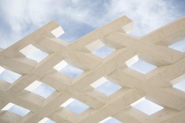 Baunetz, Architektur, architecture, Meldung, 2017, Stonematters, AAU ANASTAS, GSA Lab, Geometric Structure Architecture Lab, �cole nationale sup�rieure d'architecture, ENSA, Paris-Malaquais, Jericho, Pal�stina, palestine, el-Atlal, artist residency, vault, stone, cutting, Gew�lbe, Stein, Prototyp, Mikaela Burstow, selbsttragend