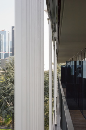 Baunetz, Meldung, Architektur, architecture, Frankreich, France, La Defense, Paris, Nanterre, Farshid Moussavi, Stephen Gill, lImage Contemporaine, Wohnungsbau, Studentenwohnheim, Sozialwohnungsbau, Maisonette, social housing student accomodation