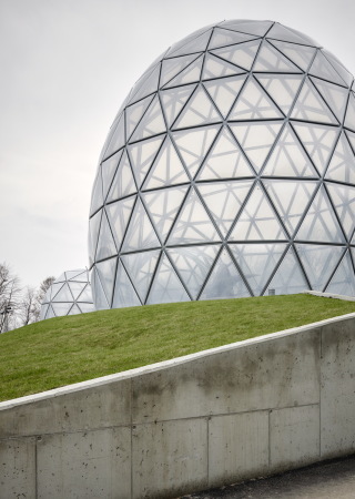 Saurierpark in Sachsen erh�lt neues Empfangsgeb�ude