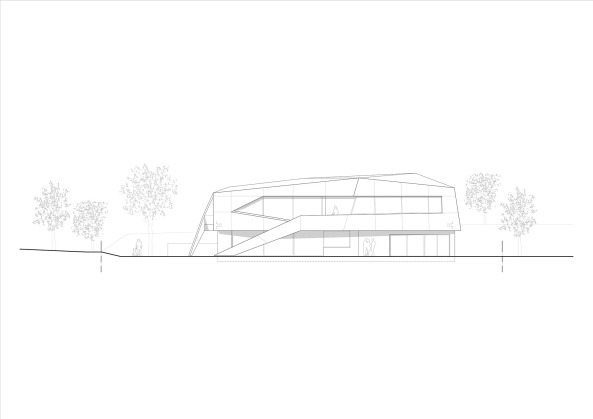 Aalen, Wohnhaus, Kayser Architekten, ad2 Architekten, 2017, Aluminium-Fassade