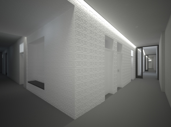 ...finden sich zum Beispiel in der Gestaltung der Flurwnde wieder.