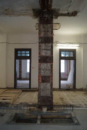 Baustellenbesuch bei AFF in der Berliner Dorotheenstrae