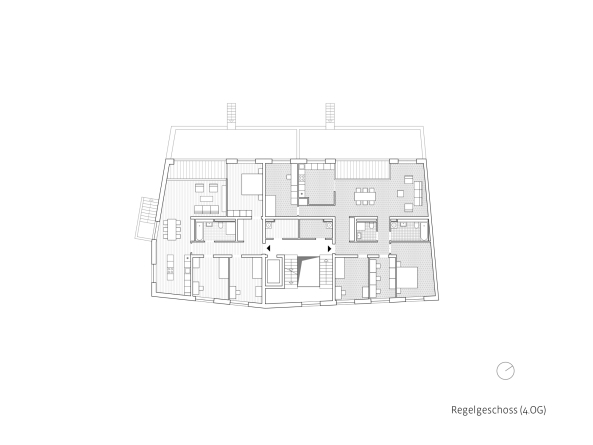 Baunetz, Meldungen, Architektur, Deutschland, Sachsen, Dresden, Elbe, Baugemeinschaft, Johannstadt, F29 Architekten, Alfred-Schrapel-Strae, Wohnhaus, Wohnen, Neubau, alternative Wohnformen, Mehrfamilienhaus, KfW 70, Energiesparhaus, Till Schuster