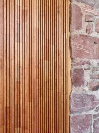 Baunetz, Meldung, Architektur, architecture, Schloss Heidelberg, Sattelkammer, Besucherbistro, Schlossimbiss, Max Dudler, Umbau, R�ckbau, Backstein, Zweckbau, 13. Jahrhundert, Friedrich V.