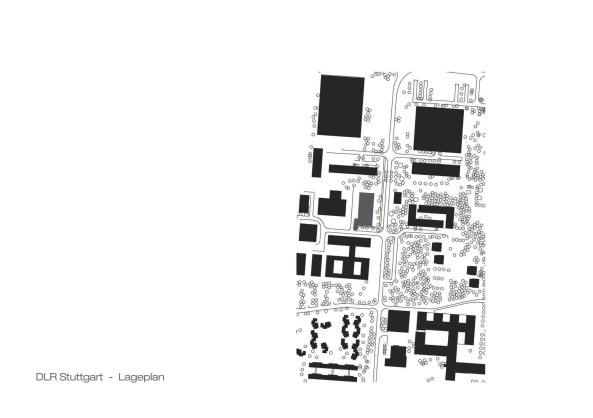 Baunetz, Architektur, Meldungen, Projekte, Deutschland, Stuttgart, Vaihingen, hammeskrause Architekten, DLR, Forschungsgebude, Deutsches Luft- und Raumfahrtzentrum, Laborgebude, Forschungszentrum, Kubus, Lochfassade, Klappschiebelden, Streckmetallfassade, Atrium, silberne Hlle, Dynamik