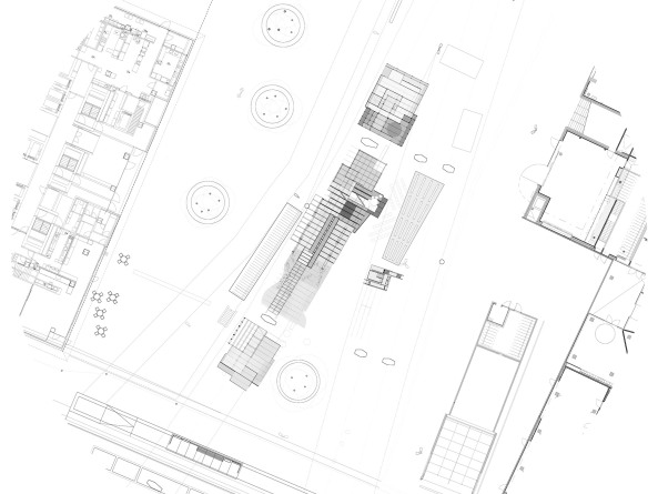 Baunetz, meldung, news, Zrich, Schweiz, Swizerland, Pfingstweidstrasse, ALICE (Atelier de la Conception de lEspace), Ecole Polytechnique Fdrale de Lausanne, Universitt Lausanne, ZHdK, Zricher Hochschule der Knste, collaborative design, collaborative construction, architecture, experimental, Experiment, House 2, Counter City, wood, installation, Elena Chiavi