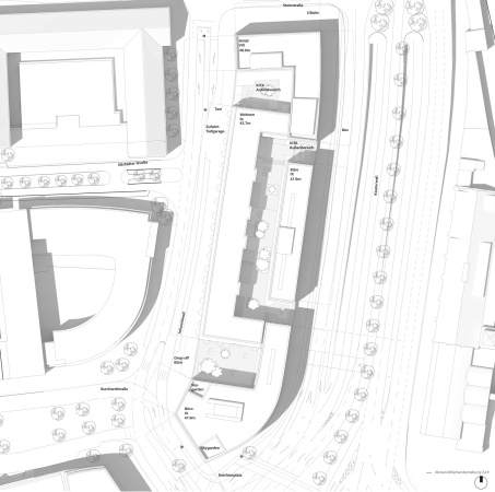 Baunetz, MEldung, architektur, wettbewerbsergebnisse, Wettbewerb, Hamburg, Klosterwall, City-Hof, Rudolf KLophaus, Moderne, Nachkriegsmoderne, UNESCO, Weltkultureerbe, Denkmalschutz, Jrn WAlter, City- Hof e.V., Marco Hosemann, AUG. Prien, KPW Papay Warncke und Partner,  RAFAEL MONEO arquitecto, E2A,  Fritz Schumacher, FABRIKB Architekten, Henning Larsen Architects, LA`KET Architekten, Strmer Murphy and Partners