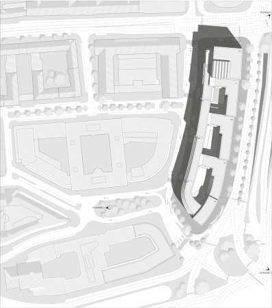 Baunetz, MEldung, architektur, wettbewerbsergebnisse, Wettbewerb, Hamburg, Klosterwall, City-Hof, Rudolf KLophaus, Moderne, Nachkriegsmoderne, UNESCO, Weltkultureerbe, Denkmalschutz, Jrn WAlter, City- Hof e.V., Marco Hosemann, AUG. Prien, KPW Papay Warncke und Partner,  RAFAEL MONEO arquitecto, E2A,  Fritz Schumacher, FABRIKB Architekten, Henning Larsen Architects, LA`KET Architekten, Strmer Murphy and Partners