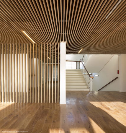 Cl�ment Guillaume, marseille, sanierung, erweiterung, modern, moderne, forschung, labor, forschungsgeb�ude, biologie, natur, landschaft, riegel, b�ro, fassade, sonnenschutz, skulptural, relief, fenster, verschattung, schatten, umwelt, umgebung, aussicht, riegel, Laure, L�toublon, Christophe, Monge, S�bastien Dupouy, sebastien, letoublon, letoublon dupouy / c. monge, frankreich, france, Luminy, nationalpark, sechziger